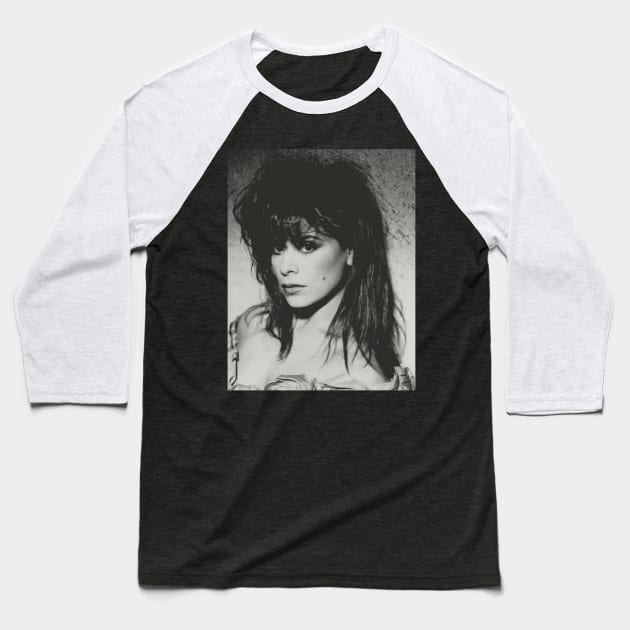 Paula Abdul Baseball T-Shirt by chelinbroga